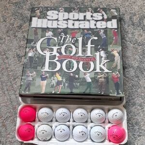The Golf Book 285 Pages And 1 Dozen Callaway Golf Balls